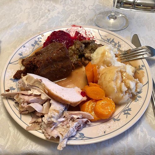 After a vacation that included a fair bit of eating of my mother’s home cooking, I need to get on a diet plan that gets me back on track to my 190 goal and if Keto is the way to go then so be it!! Turkey dinner as the way I have remembered it ... Thanksgi