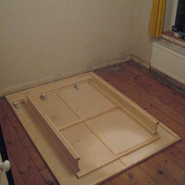 Day 3: The bed base more-or-less finished