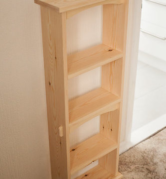 Shaker Style Book Shelf Left Side