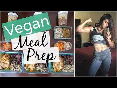 ???‍?Healthy Vegan Meal Prep Ideas #1 (Female Bodybuilding & Fitness)??