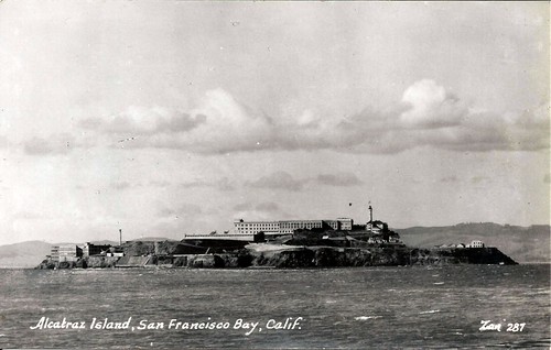 San Francisco Bay, California, Alcatraz Island, Prison,  Alcatraz Federal Penitentiary