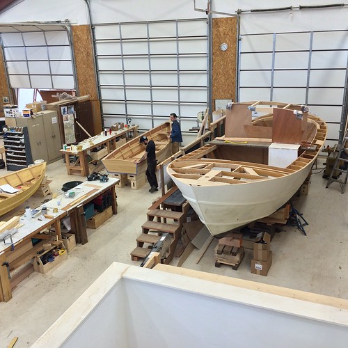 IMG_1827 - Port Hadlock WA - Northwest School of Wooden Boatbuilding - Instructor Jesse Long section - Nelson D Gillett Beachcomber-15 (C), Bartender-28 (R)
