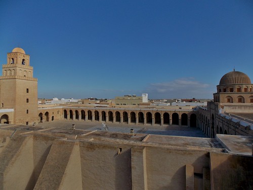 Great Mosque of Kairouan, Tunisia - December 2013
