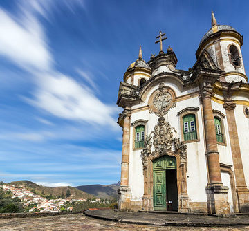 Church of Saint Francis of Assisi, Ouro Preto, Brazil