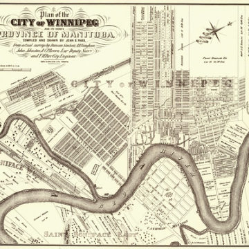Plan of the City of Winnipeg and its Vicinity (1874)
