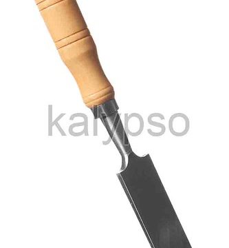 Isolated Carving Tool, Working Wood, Studio Shoot