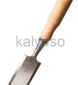 Isolated Carving Tool, Working Wood