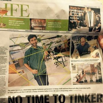 MakerBay in South China Morning Post cover