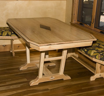 Breakfast Nook Table and Benches