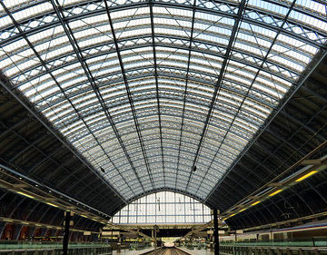 St Pancras Railway Station, London, England