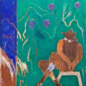 Fernando Pessoa Dream under a Pergola on a Summer Dream (1982-1983) - António Dacosta (1914-1990)