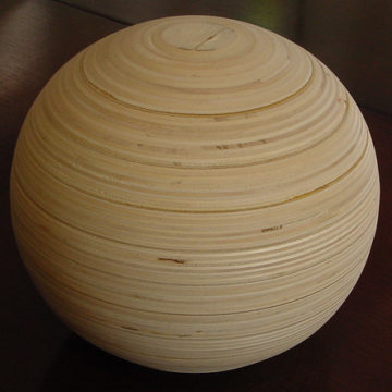wood sphere