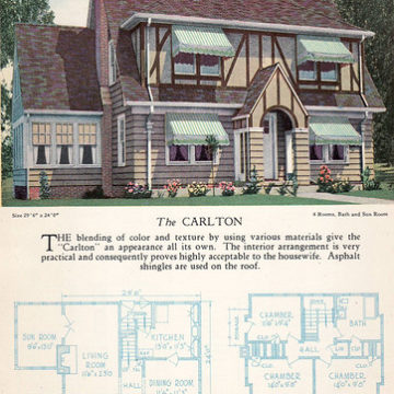 1928 Home Builders Catalog - The Carlton