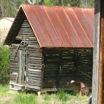 Old Tin Roofed Farm Building