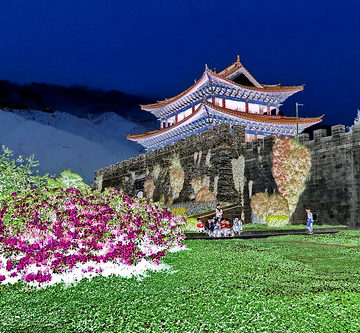 China - Yunnan - Dali - City Gate - 5bb