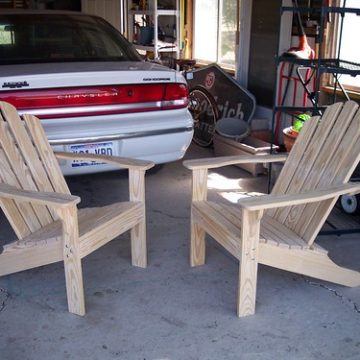 Adirondack Chair Set