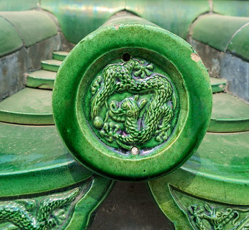 Chinese Dragon Ornament Detail