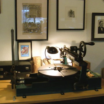 Wood Engraving / Richards & Co. Ruling Machine