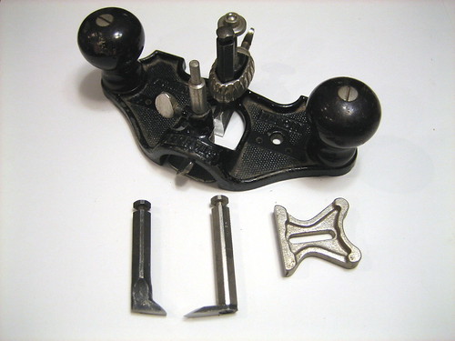 Stanley Router Plane; 1/4, 3/8, & 1/2