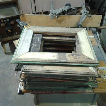 Reclaimed Picture Frames, June 2018