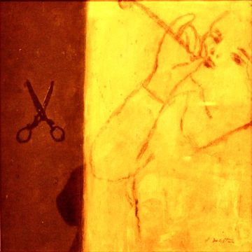 The Scissor (1984) - António Dacosta (1914-1990)