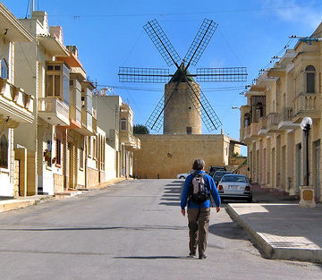 Malta: Gozo, Ta’ Kola windmill