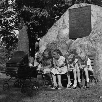 Park Street, 015, Ames Frothingham, Mary Shreve, Frothingham   Memorial Park, 15 Park Street, Easton, MA, 1930, info, Easton Historical Society