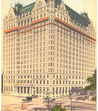 New York - Plaza Hotel Prior to 1921. And Donald Trump.
