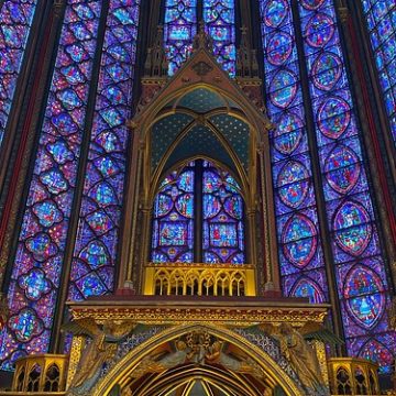 Altar of Saint Chapelle, Paris 042322