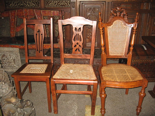 Three Side Chairs