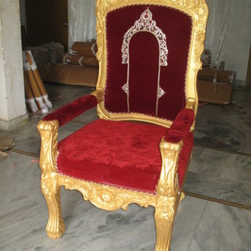 Golden Throne Chair