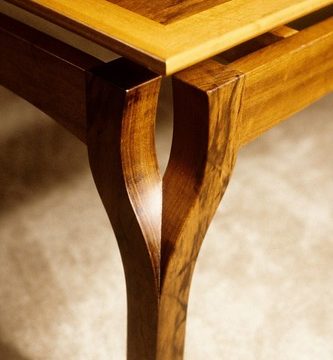 Fine Woodworking - Table Detail 1