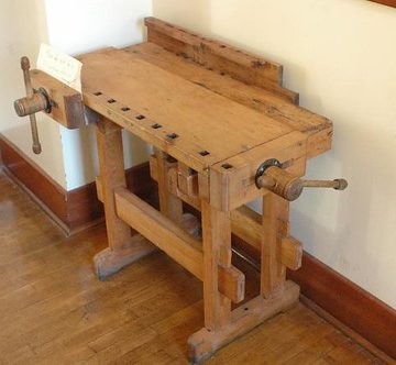 Seaforth School woodworking bench