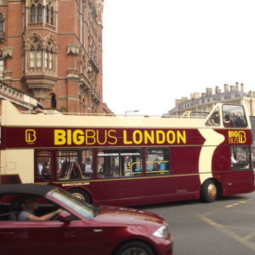 London St Pancras International Station - Big Bus London