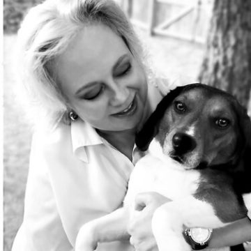 Faith Goble and Larry: Dog Day Afternoon (photo and poem)