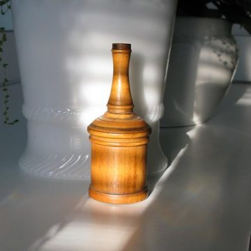 Woodturned container