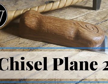 How To Make a Flat Chisel Plane for Hand Tool Woodworking