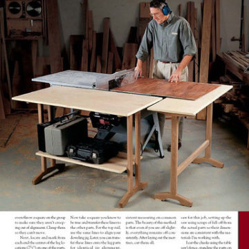 Table Saw Outfeed Tables