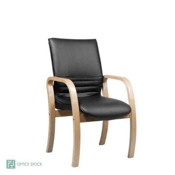 Holly Office Visitor Chair in Wood