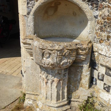 Holy Water Stoup, Blythburgh