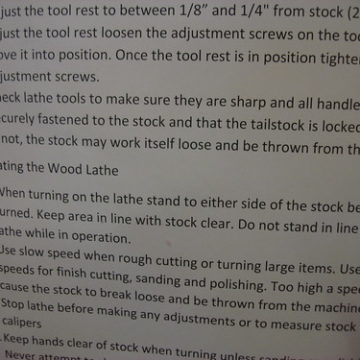 wood lathe safety... (no. 2)