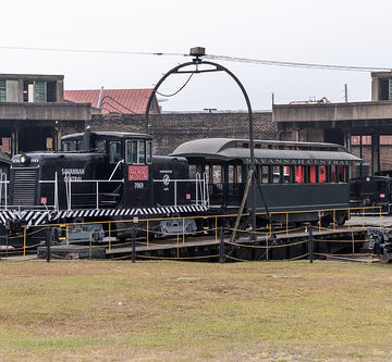 Georgia State Railroad Museum, Savannah, Georgia, United States