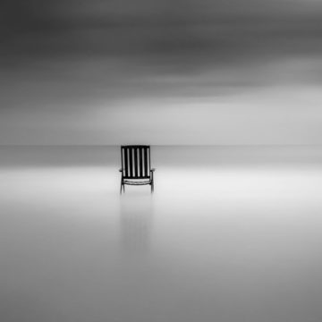 Chair with sea view