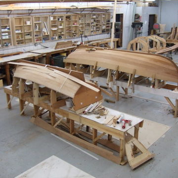 Westrem Traditional Small Craft Shop - boats in progress - DSCF4408