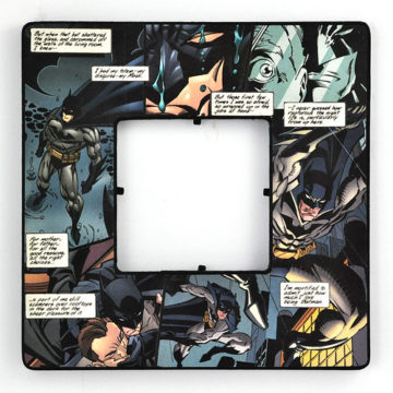 Batman - Decoupaged Comic Book Frame