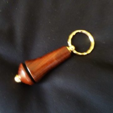 Partridge Wood Key Ring