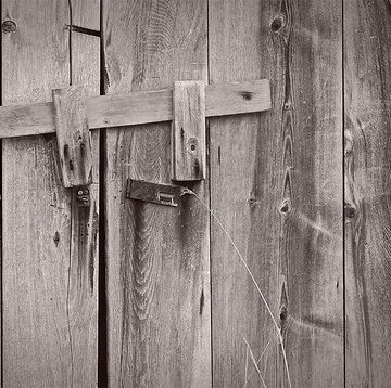 shed door and latch