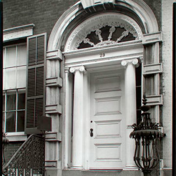 Doorway: Tredwell House, 29 East 4th Street, Manhattan.
