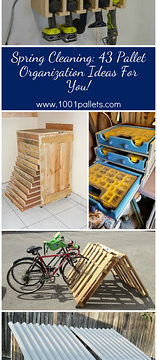 Spring Cleaning: 43 Pallet Organization Ideas For You!