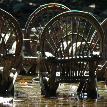 Chairs in the River